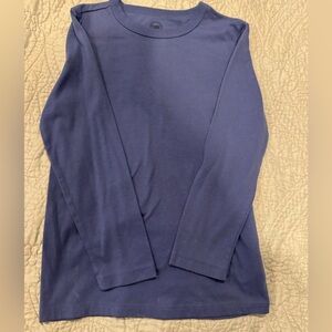 Wonder Nation Blue Long Sleeve Tee – Boys Size M (8)